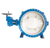 法蘭渦輪偏心蝶閥